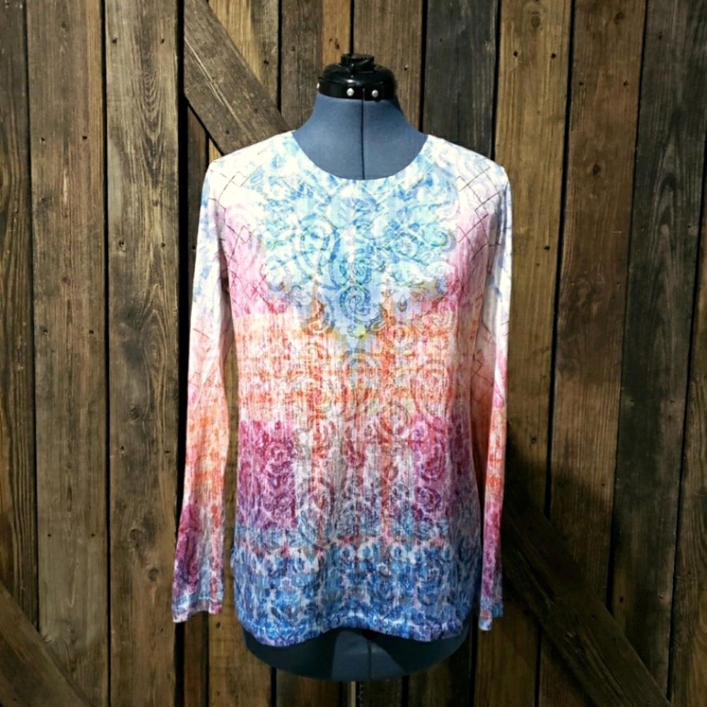 Burn Out Long Sleeve Tee